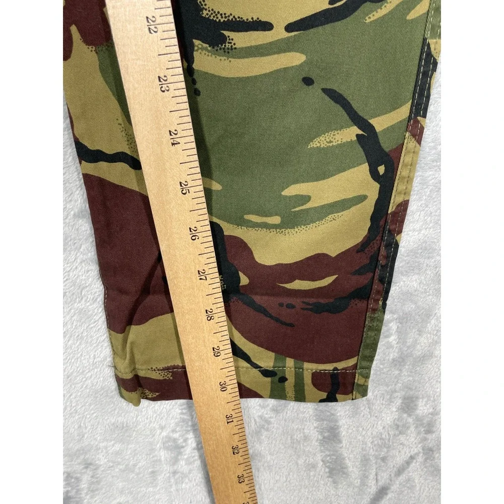 Polo Ralph Lauren Boys 20 Camouflage Cargo Pants Green Brown Brushstroke Camo - Picture 7 of 10